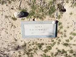 Grave of Judge H. B. Summers (1823–1895)