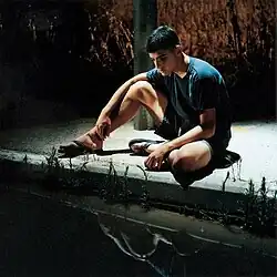 Untitled (Narcissus), from series "Boys", 100 x 100 / 140 x 140&nbsp;cm., 2000.