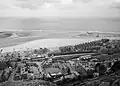 View of Barmouth from the hills, 1965