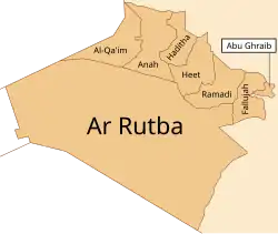 Location of Ar-Rutba District