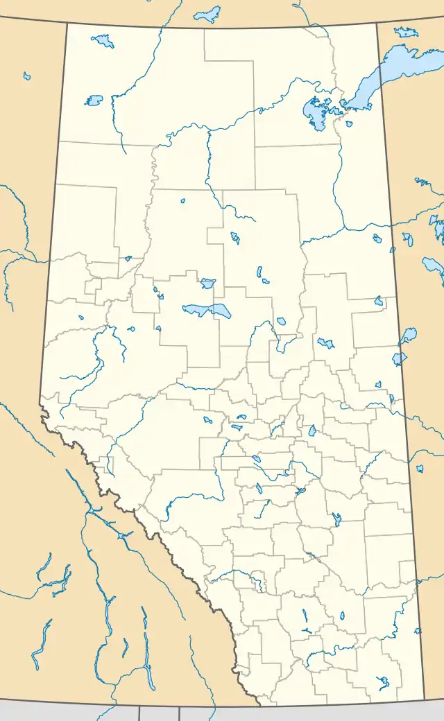 CYBW is located in Alberta