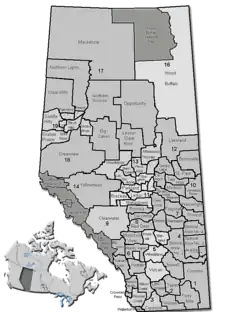 Lakeland County is located in Alberta