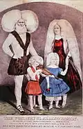 Currier & Ives lithograph of Lucasie Family