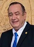 Alejandro Giammattei President of Guatemala Team coordinator