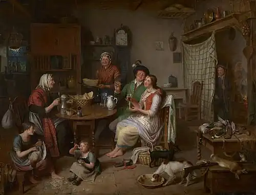 Andro' wi' His Cutty Gun by Alexander Carse