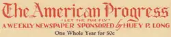 The American Progress header