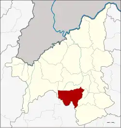 District location in Loei province