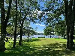 Lake Harmony as seen from Lake Harmony Inn
