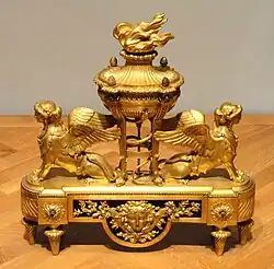 About 1785, France, gilt bronze