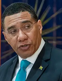 JamaicaAndrew Holness, Prime Minister, 2018 chairperson of CARICOM