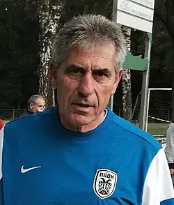 Player and later coach Angelos Anastasiadis