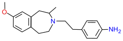 Chemical structure of anilopam.