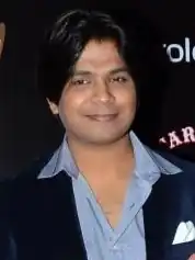 Ankit Tiwari during Dussera celebration at Andheri Durgautsav