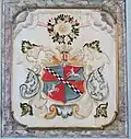 Coat of arms of Anne Beate Rosenkrantz (1707–1777)