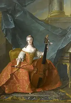 Jean-Marc Nattier (1685–1766), Anne-Henriette de France, Dite Madame Henriette (1727–1752) (1754)