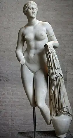 Aphrodite of Knidos, Roman copy, 4th century AD