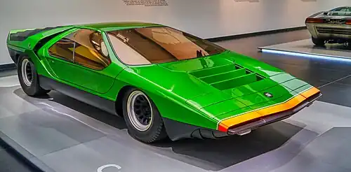 1968 Alfa Romeo Carabo concept