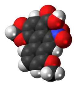 Aristolochic acid molecule