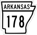 State Road 178 marker