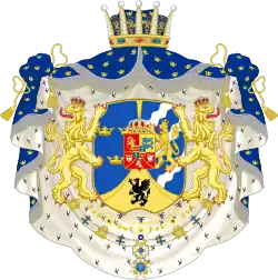 Coat of Arms as Prince of Sweden, Duke of Södermanland