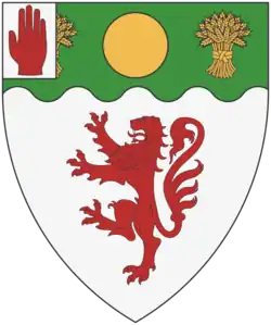 Arms of Russell of Olney