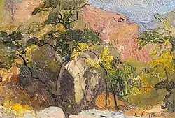 Franz Bischoff "Arroyo Seco, Pasadena"