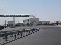 Turkmen Customs Post at Artyk