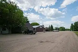 Hughes Avenue in Arvilla