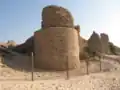 Ashdod-Yam (Ashdod on the Sea), Minat al-Qal'a fort. Northwestern corner tower