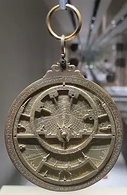 Image 1Arabic astrolabe from 1079 to 1080&nbsp;AD (from History of astronomy)