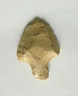 Image 9Aterian point from Zaccar, Djelfa region, Algeria. (from Prehistoric Egypt)
