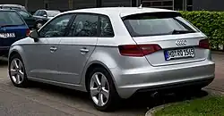 A3 Sportback (5 door; pre-facelift)