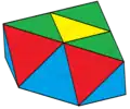 Augmented triangular cupola