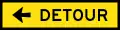 (T5-1) Detour (left)