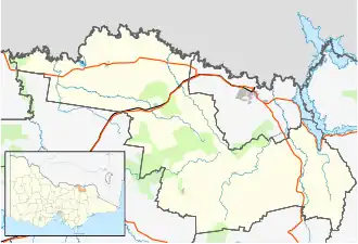 Chiltern is located in Shire of Indigo
