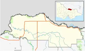 Cobram is located in Shire of Moira