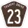 Tourist Drive 23 marker