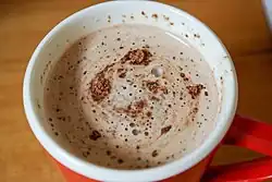 A cup of hot Milo