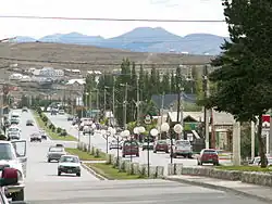 Avenida del Libertador, the town's main street