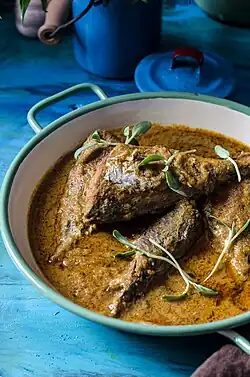 Indian mackerel curry