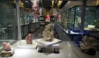 Inside the Azadi museum
