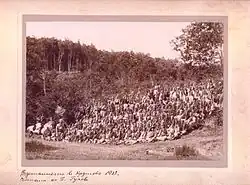 The cheta of Pitu Guli near the village of Birino, close to Kruševo, 1903
