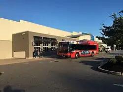A route 1 bus in Avon in 2019