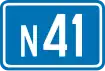 National Route 41 shield}}