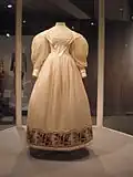 Wedding dress, 1830–33.