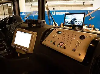 Launch console in the cab