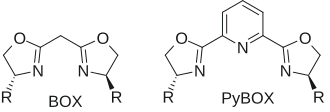 Both bi- and tridentate bis(oxazoline) ligands are used in organic synthesis