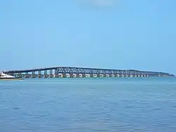 Bridge seen from Spanish Harbor Key