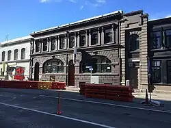 view of historic building facades