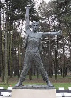 Bejlovarac (1947), Borik Memorial Park, Bjelovar (Part of the series of statues "Call to the Uprising")